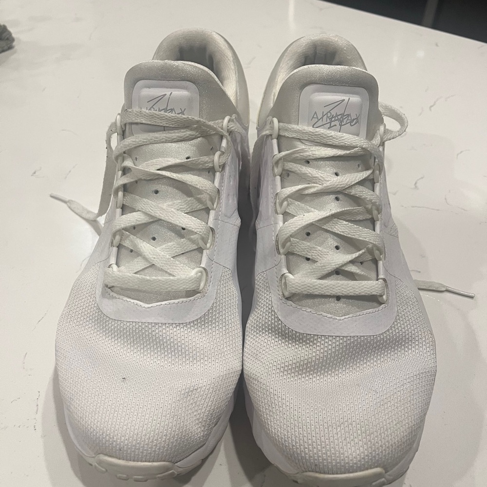Nike Air Max White and Gray Sneakers